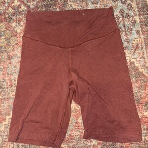 Women's old navy burgundy biker shorts